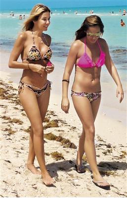 Η Χριστίνα Παππά με bikini στο Miami