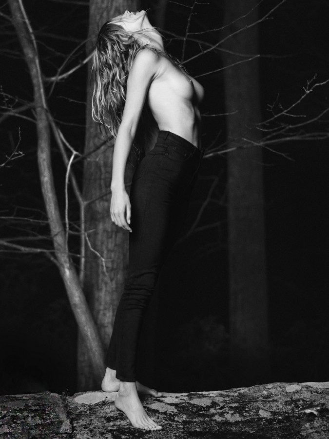 Topless φωτογραφίες της Edita Vilkeviciute στο SSAW