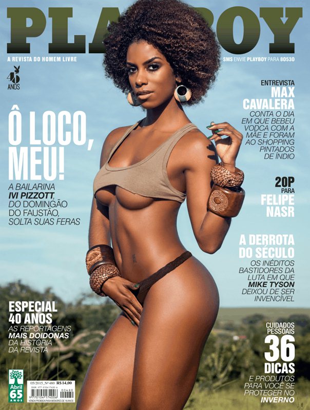 Γυμνή φωτογράφηση της Ivi Pizzott στο Playboy