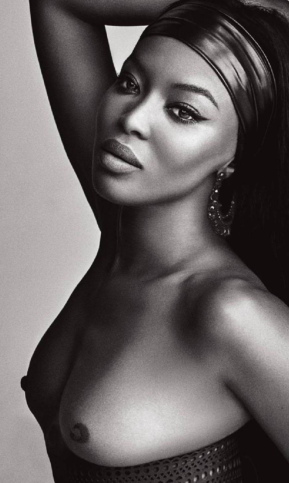 Το μοντέλο Naomi Campbell σε topless φωτογραφίες