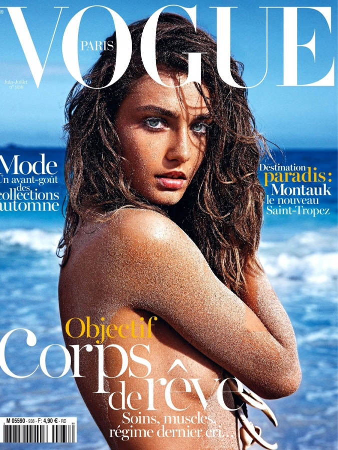 Τα top models Anja Rubik και Andreea Diaconu σε topless φωτογραφίες για το Vogue Paris