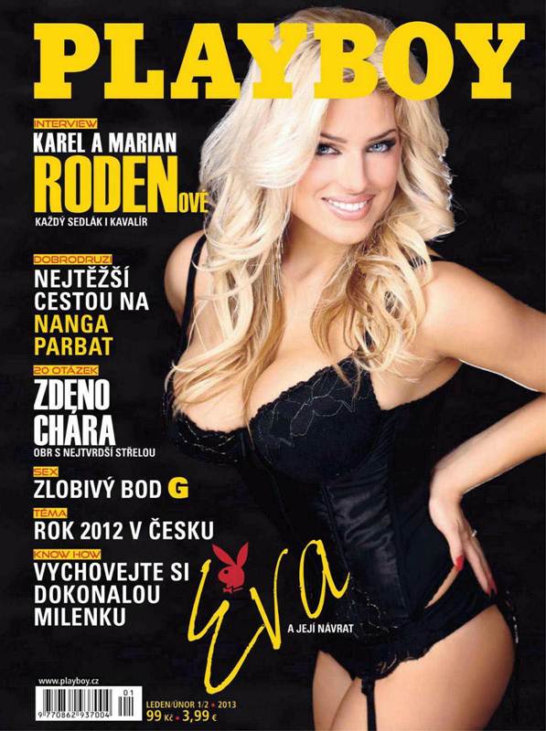 topless Τσέχικο Playboy Eva Perkausova 