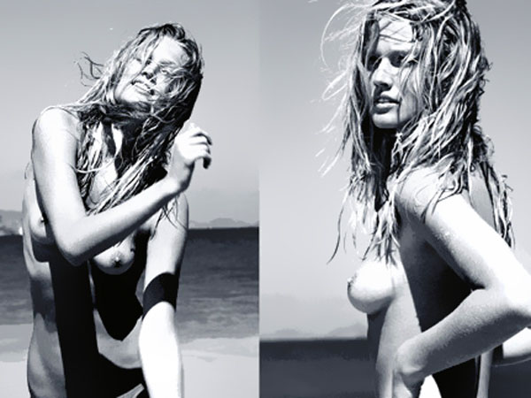 Η Γερμανίδα Toni Garrn, μοντέλο του οίκου Calvin Klein, σε σέξυ και topless φωτογραφίες στο Madame Lefigaro