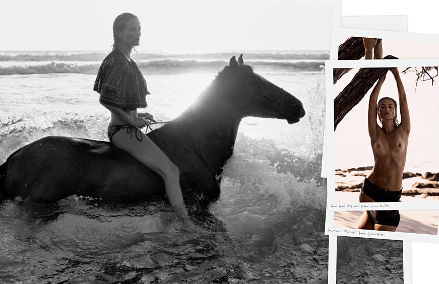 Το μοντέλο Carolyn Murphy σε topless φωτογραφίες