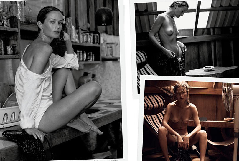 Το μοντέλο Carolyn Murphy σε topless φωτογραφίες