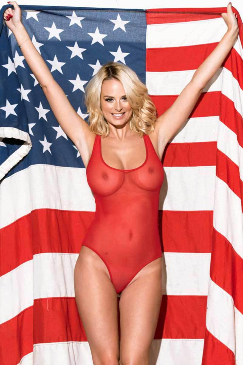 Rhian Sugden topless