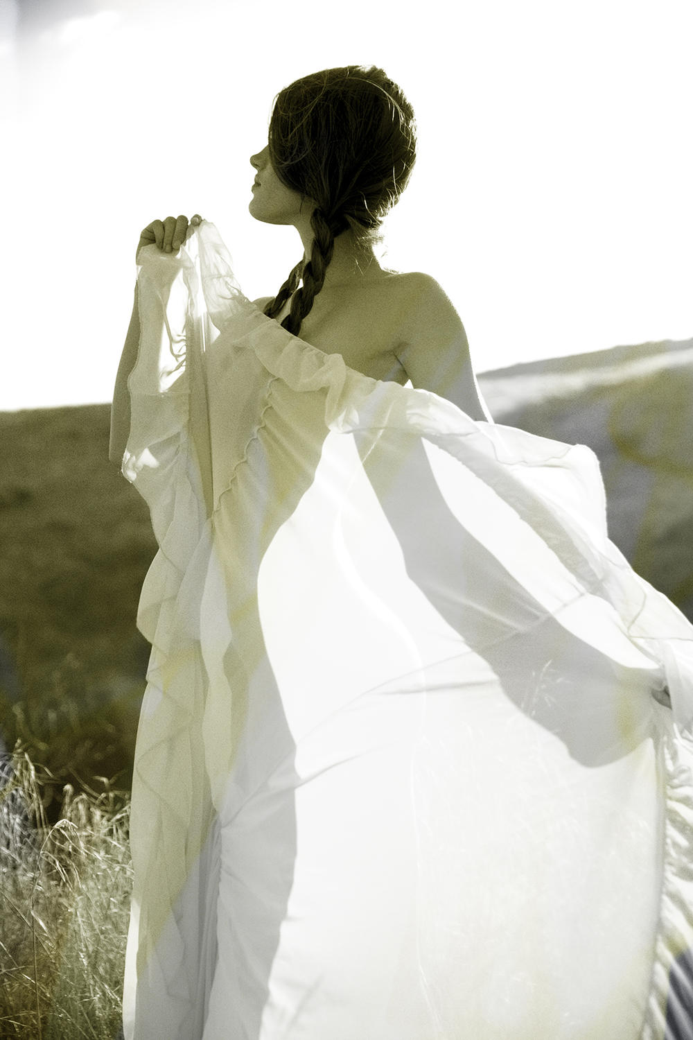 Topless φωτογράφηση της Rachael Lange