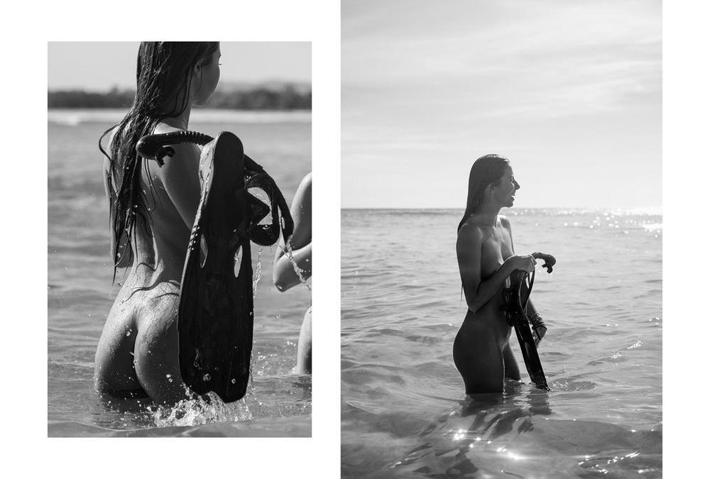 Οι φίλες Brooklyn Kelly και Kati Garnett κάνουν μπάνιο γυμνές