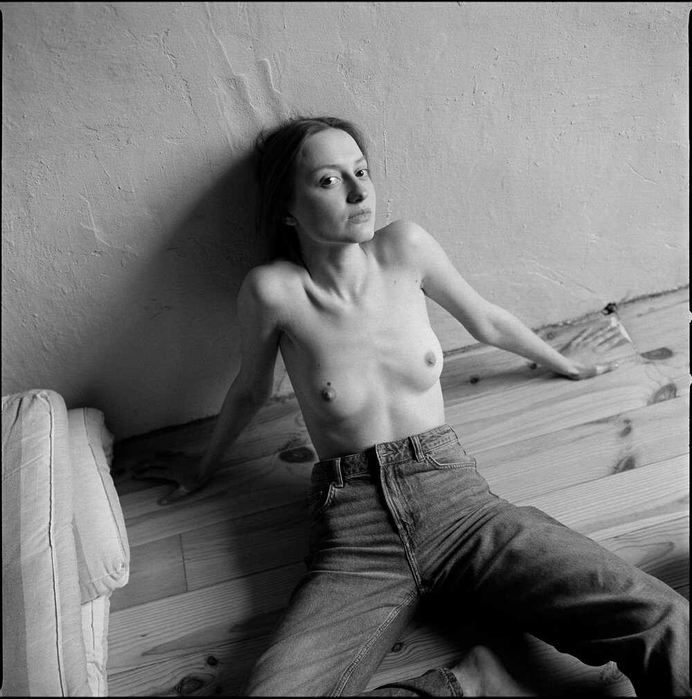 Γυμνή φωτογράφηση του μοντέλου Anastasia Koltun
